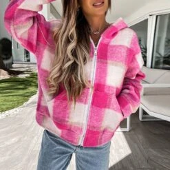 Long Sleeve Zipper Loose Regular Shacket Women's Jacket 15 Long Sleeve Zipper Loose Regular Shacket Women's Jacket -Rountine Shop 1369a0f1 c0c0 4ad1 8dbb 29d743b070b7