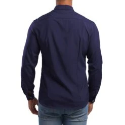 Plain Fashion Button Lapel Fall Men's Shirt -Rountine Shop 1f91e8e1 5958 4797 a1c8 e3eff604a99b