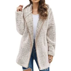 Casual Fleece Patchwork Zipper Hooded Women's Hoodie -Rountine Shop 25868162 85d7 4da7 8d71 02116ced9d3a
