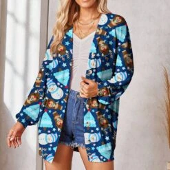 Single-Breasted Micro-Elastic Long Sleeve Loose Fall Women's Jacket -Rountine Shop 2c88409a 4c82 46af 8cf0 c422a62b5817