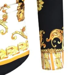 Lapel Print Standard Dashiki Floral Slim Men's Shirt -Rountine Shop 3b6961e0 2d37 4072 a449 b335635b9748