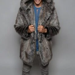 Hooded Mid-Length Winter Men's Coat