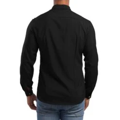 Plain Fashion Button Lapel Fall Men's Shirt -Rountine Shop 4f43d454 f052 4e9c 9bdc 812add4d78ff