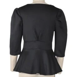 Lace-Up Plain Puff Sleeve Half Sleeve Women's Blouse 20 Lace-Up Plain Puff Sleeve Half Sleeve Women's Blouse -Rountine Shop 4f905b7a 1a17 4dd5 8541 f0a913043d3c