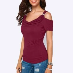 Short Sleeve Standard Plain Western Women's T-Shirt -Rountine Shop 4fcd4642 ae8b 4ac1 953d e05ecb5e70a8