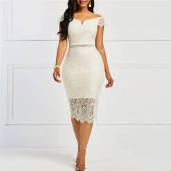 Short Sleeve Zipper Off Shoulder Women's Bodycon Dress -Rountine Shop 506c7151 53b5 49f0 bffe 9cf033d49bec