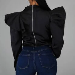 Stand Collar Plain Patchwork Long Sleeve Pullover Women's Blouse 15 Stand Collar Plain Patchwork Long Sleeve Pullover Women's Blouse -Rountine Shop 52b25e04 c00a 4a36 9e4f 8f62b9868e48