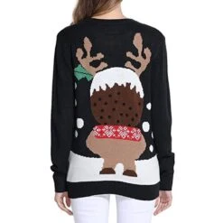 Christmas Regular Round Neck Women's Sweater -Rountine Shop 619492b9 46d5 4526 8123 d155409fc846
