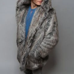 Hooded Mid-Length Winter Men's Coat -Rountine Shop 624c4834 e46c 4d48 af57 2a9e8c8d35e0