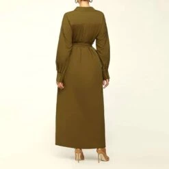 Long Lapel Belt Fall Women's Trench Coat -Rountine Shop 73eb8563 385f 46ba a587 75ee46895074