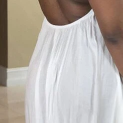 Lace-Up Sleeveless A-Line Backless Women's Maxi Dress -Rountine Shop 8702b9d7 da66 47e7 9192 315de50621d8