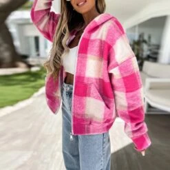 Long Sleeve Zipper Loose Regular Shacket Women's Jacket 17 Long Sleeve Zipper Loose Regular Shacket Women's Jacket -Rountine Shop 8b0fbd85 b097 4981 94dc 7dc46442de66