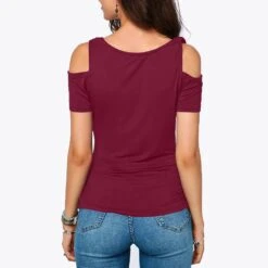 Short Sleeve Standard Plain Western Women's T-Shirt -Rountine Shop a4f14fb0 d914 4edc a042 12325410e56c