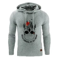 Letter Pullover Print Winter Men's Hoodies -Rountine Shop a766b78f 84cc 470a 86e2 871c9341c22a
