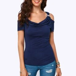 Short Sleeve Standard Plain Western Women's T-Shirt -Rountine Shop aaa64b03 9e0d 4ea8 8552 b2efe0c351ca