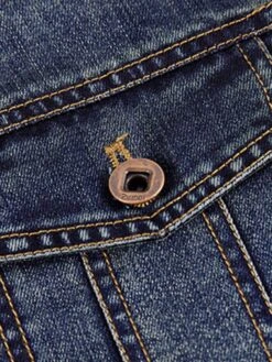 Shearling Lapel Thicken Warm Slim Men's Denim Jacket -Rountine Shop aaf10ba6 1f51 4008 a510 4fad19a17a99