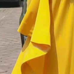 Nine Points Sleeve Round Neck Asymmetric A-Line Women's Day Dress -Rountine Shop ac49e2da 81bb 48a8 8149 94e40f084c77