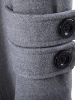 Lapel Double-Breasted Side Pocket Solid Color Slim Fit Men's Woolen Coat -Rountine Shop ac90e012 0466 447d b53d 4a879b708f64