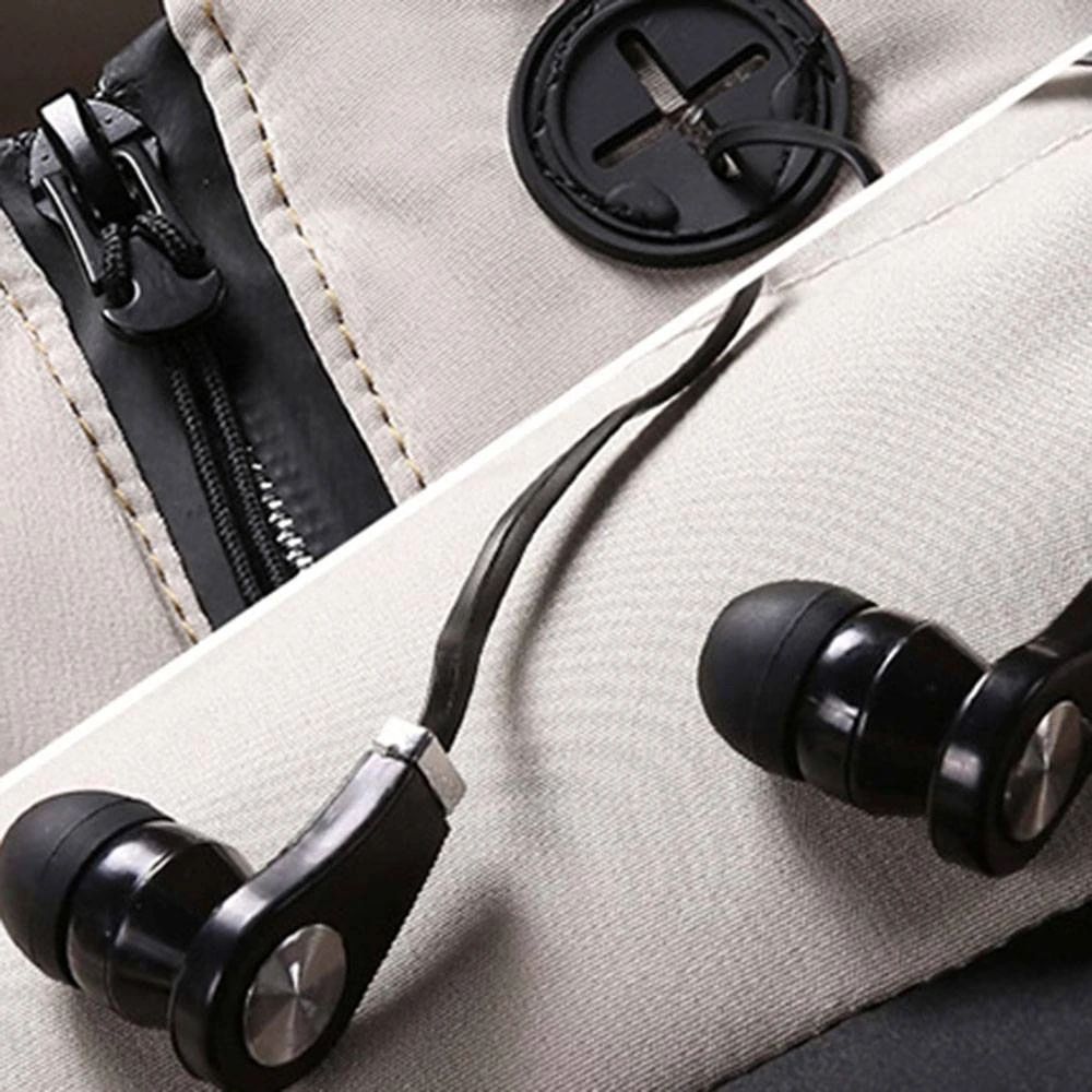 Stand Collar Print Letter Standard Zipper Men's Down Jacket 8 Stand Collar Print Letter Standard Zipper Men's Down Jacket - Image 8