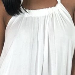 Lace-Up Sleeveless A-Line Backless Women's Maxi Dress -Rountine Shop cfe76503 d005 4be9 a8f4 ced32a4ca341