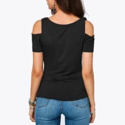 Short Sleeve Standard Plain Western Women's T-Shirt -Rountine Shop d3c1e62f becd 49d0 a464 ecbe329d9758