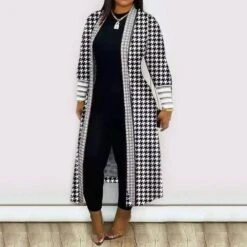 Patchwork Long Slim Women's Trench Coat -Rountine Shop dd1e6373 ea20 488a 8418 dea84ec26a09