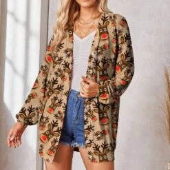 Single-Breasted Micro-Elastic Long Sleeve Loose Fall Women's Jacket -Rountine Shop e5496176 f18a 4307 b149 0e7ac2ff5407