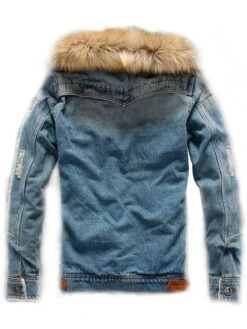 Thick Lapel Hooded Long Sleeve Winter Men's Jacket -Rountine Shop eb437fb9 daaf 48a9 a66e 833a469df026