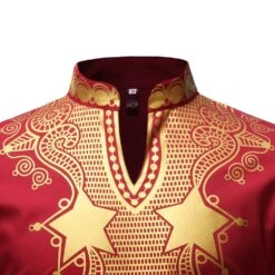 Casual Print Stand Collar Fall Men's Shirt -Rountine Shop ee65bb63 9b46 4317 b391 93a293e98a0b