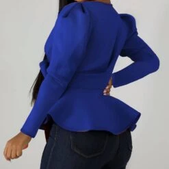 Bowknot Plain Long Sleeve Women's Blouse -Rountine Shop f107f7f4 39e0 4ae6 9620 c9dcb89710dc