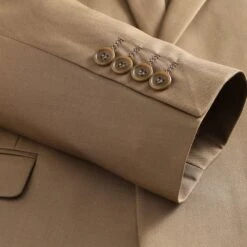 Blazer Plain Formal One Button Men's Dress Suit -Rountine Shop 282eaeef cd4f 4363 a224 48ef06eb8909