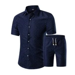 Casual Print Shirt Floral Summer Plus Size Men's Outfit