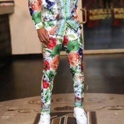 Shirt Floral Casual Button Micro-Elastic Fall Men's Outfit -Rountine Shop 788beff1 46a8 4cd0 8329 ed5bf651693f